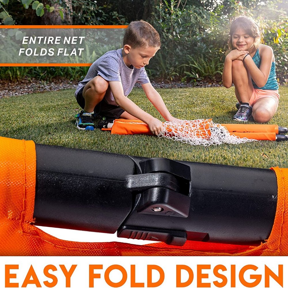 NEW Franklin Sports Youth Lacrosse Folding Goal Stick Ball Set Kids Beginner net - Picture 6 of 10